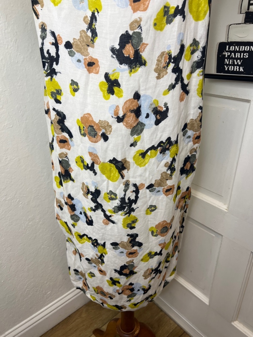 MM Lafleur Gali Dress in Meadow Print Linen Size S - Picture 8 of 13